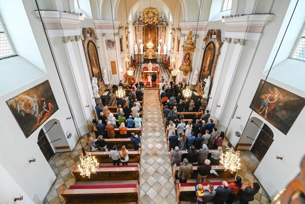 Hochzeitsfotografie: Trauung Kirche, Fisheye – Photography Ruel, Ebreichsdorf